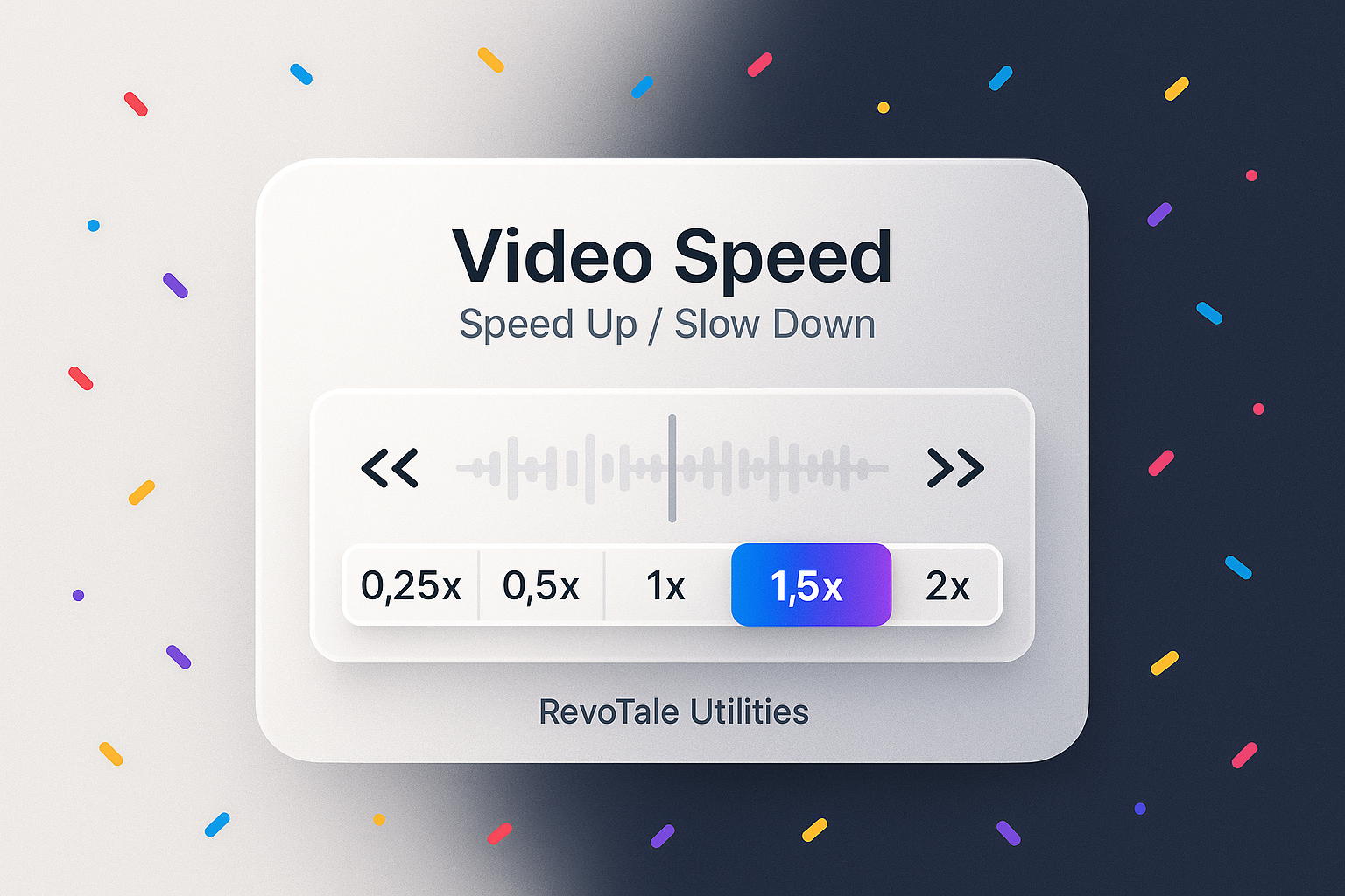 Video Speed Changer